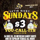 Latin Night Sunday at Whiskey River North