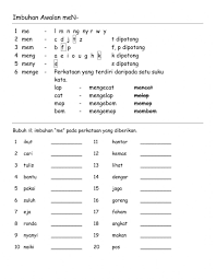 Examples of translating «imbuhan» in context Imbuhan Me Interactive Worksheet