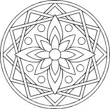 Coloriage Rosace A Imprimer Sur Coloriages Info