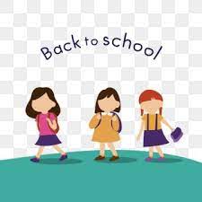 Back To School With Children Child Education School Png And Vector With Transparent Background For Free Download Back To School Back To School Art Kids Doodles