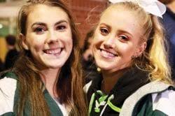 Cheerleaders commemorate year with banquet