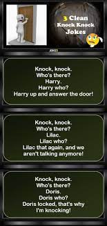 Yes, they are extremely corny, but you'll probably still laugh! Clean Jokes Knock Knock Clean Jokes Funny Jokes