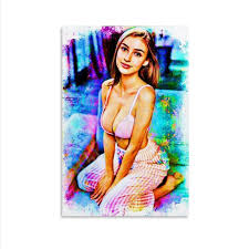 Amazon.com: Perfect Curve Poster Olivia Casta Sexy Model Oil Painting Art  Poster (15) Canvas Poster Wall Art Decor Print Picture Paintings for Living  Room Bedroom Decoration Unframe-style 16x24inch(40x60cm): Posters & Prints