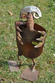 Werden sie nicht ungeduldig, wenn sie skulpturen selber machen. 15 Skulpturen Aus Schrott Aus Der Galerie Umtata Artworks From Metal Scrap By Umtata Ideen Schrott Skulpturen Schrottplatzkunst