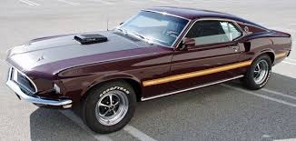 Royal Maroon 1969 Mustang Mach 1 1969 Mustang Mach 1 Ford Mustang Shelby Mustang Mach 1