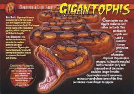 Gigantophis Wild Creatures Prehistoric Creatures Prehistoric Animals