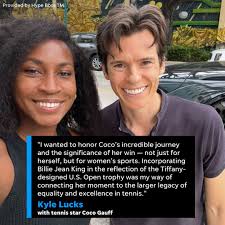 WEST PALM BEACH — Kyle Lucks had spent about a month researching, planning  and, finally, painting American tennis icon Coco Gauff in his West Palm  Beach home studio. As he does with