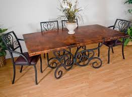Iron tables have very unique design styles, multiple finishing options, great shapes, and most importantly, they offer incredible features that fit your personal lifestyle and dining room layout. Wrought Iron Kitchen Tables Ideas On Foter