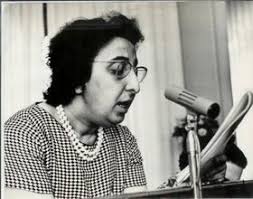 WAS- : The first Iraqi woman holds the position of a minister in Iraq