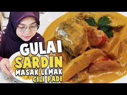 Tepung terigu, planta, minyak masak. Gulai Sardin Masak Lemak Cili Padi Senang Dan Simple Wajib Cuba Youtube