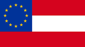 Flagge österreichs) is the flag of the nation of austria. Austrian Flag With Eu Flag On Top Left Vexillology