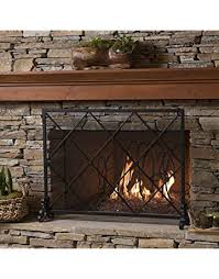 Our fireplace covers offer a contemporary finishing touch that's ideal for relaxing nights by the fire. Amagabeli Folding Fireplace Screen 4 Panel Wrought Iron Gold Brass Extendable Home Improvement Karibu Travels Heating Cooling Air