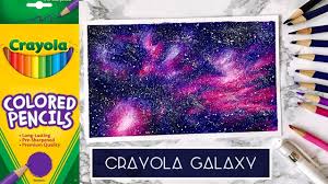 Draw A Galaxy With Cheap Coloured Pencils Crayola Challenge Youtube Such as png, jpg, animated gifs, pic art, logo, black and white, transparent, etc.