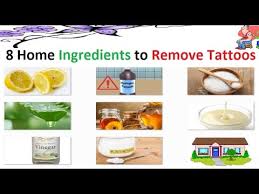 The wrecking balm is a great way to get rid of a tattoo at home without any pain. 8 Home Remedy Ingredients To Remove Your Tattoos Youtube