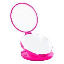 Mirror image next generation oxo room essentials shiraleah threshold z'fogless zadro buy online & pick up in stores all delivery options same day delivery include out of stock. Glotech Led Compact Travel Makeup Mirror Pink