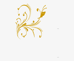 Download a free preview or high quality adobe illustrator ai, eps, pdf and high resolution jpeg versions. Gold Floral Design With Butterfly Clip Art At Clker Peach Border Design Png 486x598 Png Download Pngkit