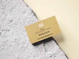 Download Horizontal Business Card Psd Mockup Mockupsq PSD Mockup Templates