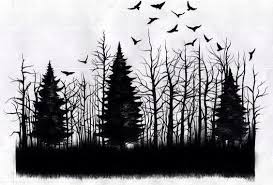 Forest Tattoo Drawing Google Search Tatuagens De Florestas Tattoo Floresta Negra Tatuagem De Arvore