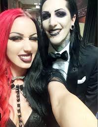 Ash Costello And Chris Motionless From New Years Day And Motionless In White Motionless In White Ashley Costello New Years Day Band