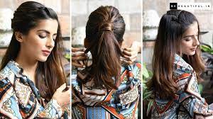 3 Puff Hairstyles Easy Everyday Hairstyles By Knot Me Pretty Hairstyle Tutorial Easy Everyday Hairstyles Hair Puff Everyday Hairstyles