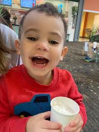 Coffee with local milk at Daydrink recommended