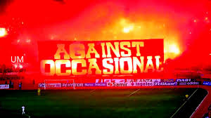 A morocco fan enjoys the pre match atmosphere prior to the 2018 fifa world cup russia group b match between. Wydad Casablanca Fans Against Occasional Fans Youtube