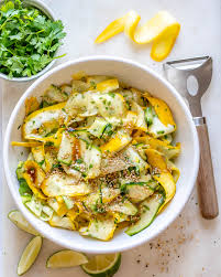 In the garden, they are generally grown on mounds with the vines moving downhill. Marinated Zucchini Salad Clean Food Crush