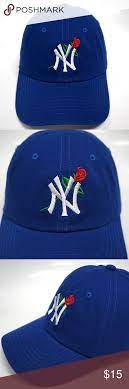 Ny Rose Yankees Dad Hat Slouch Cap Dad Hats Accessories Hats Women Shopping