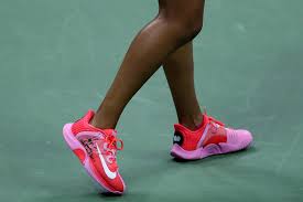 Collection by sky high • last updated 1 day ago. Naomi Osaka S 2020 Us Open Nike Sneakers Send A Message Popsugar Fitness
