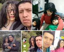 CASADO CON MUÑECA Y DICE QUE SERÁN PAPAS. El tiktoker colombiano  @montbk959, quien se hizo viral por casarse con una muñeca de trapo.  Anunció que será papá, ya que su muñeca, Natalia,