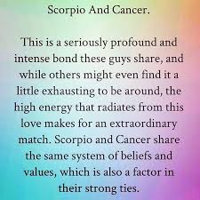 78 Hand Picked Cancer Scorpio Compatibility