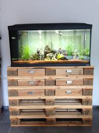 Pallet Furniture Cabinet For Aquarium Diy Aquarium Stand Diy Aquarium Aquarium Stand