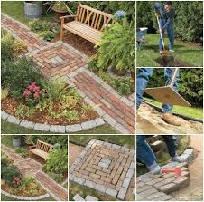 20 Unglaublich Kreative Moglichkeiten Alte Steine Wiederzuverwenden Garten Landschaftsbau Alte Ziegel Garten Und Outdoor