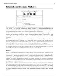 Enter the international phonetic alphabet. International Phonetic Alphabet Vowel Consonant