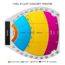 Lyell B Clay Concert Theatre Tickets