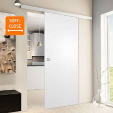 Les modèles de portes de placard coulissantes. Tur Schiebetur Holz Weiss 880x2035 Zimmertur Holztur Schiebetursystem Griffmuschel