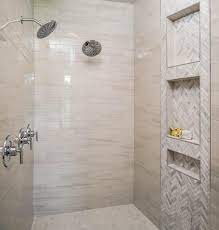 When standing in front of the shower, you only see a. 7 Useful Shower Niche Ideas Custom Home Group