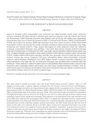 Malaysia's total track in march 2021 experienced notable surge of 25.6 per cent reaching rm185.7 billion as compared to the same month last year. Pdf Jenis Personaliti Dan Tahap Kesihatan Mental Dalam Kalangan Mahasiswa Di Institusi Pengajian Tinggi Personality Types And Levels Of Mental Health Among Students In Higher Education Institutions