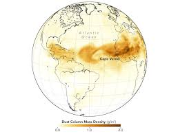 If you are struggling to find a location, we suggest you look at the map first. Here Comes The Saharan Dust