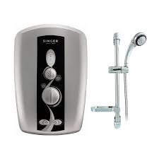 We offer the instant hot water shower in our campers to make it easy for our customers to enjoy their time in the outdoors, stay comfortable and get the dust and sweat off after a nothing better than a hot shower after a long day in the wilderness. Buy Singer Instant Shower Heater With Pressure Pump 3 5kw 220 V Online In Sri Lanka Singer