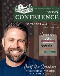 📣 2025 Conference Speaker:: NICK FREITAS⁠ ⁠ Nick Freitas has been married  to his high school sweetheart Tina Freitas since 1999. They have 3  children, Lillyana, Luke, and Alexandria.⁠ ⁠ Immediately following