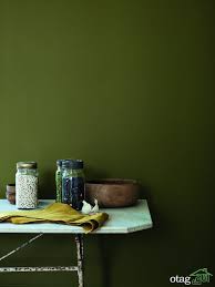نحوه استفاده از رنگ زیتونی در ترکیب با سایر رنگ ها In 2020 Olive Green Rooms Green Wall Color Olive Green Bedrooms