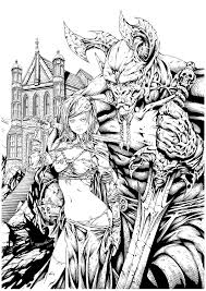 The Inks For Cleineclypto By Clayton Barton Http Www Howtodrawcomics Net Comic Drawing Comic Art Drawings