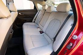The relaxation comfort seat allows the front passenger to unwind by replicating the spinal support of a reclining chaise lounge to achieve a. 2021 Hyundai Sonata Pictures 161 Photos Edmunds