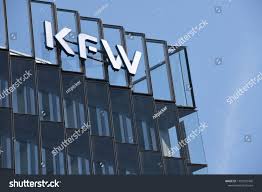 Frankfurt Hesse Germany May 16 2018 Kfw Logo On The Roof Of The Headquarters In Frankfurt Germany Kfw Is A German Gov German Government Germany Hesse