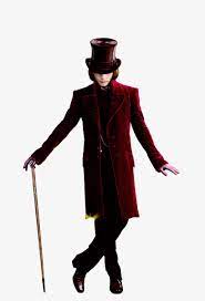 During his childhood, willy was the son of his hometown's local dentist, dr. Dandy Style Film Willy Wonka Chocolate Factory Willy Wonka Johnny Depp Outfit Free Transparent Png Download Pngkey