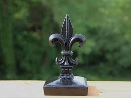 3x3 Fleur De Lis Post Cap Fence Post Caps Metal Fence Posts Fence Post