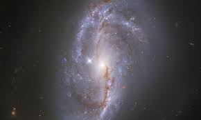 Aparece como una versión más pequeña y ligeramente estirada de nuestro vía láctea, los brazos espirales salpicados de azul y rojo están anclados juntos por la. Galaxia Espiral Barrada 2608 Galaxia Espiral Barrada 2608 Galaxia Espiral Barrada Ikat Rambut