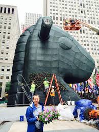 Maybe you would like to learn more about one of these? Jeff Koons On Twitter Started Planting Split Rocker At Rockefeller Center Opens June 25th Http T Co Puz1naumz4