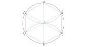 Divide a circle to cross with 6 spokes. How To Divide A Circle Into 6 Equal Parts Using Only Compass And A Ruler Youtube